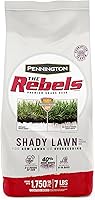 Pennington Rebels Tall Fescue Shady Grass Seed Mix 7 lb - Shade Tolerant, Drought Resistant Lawn Seed for Tough Conditions