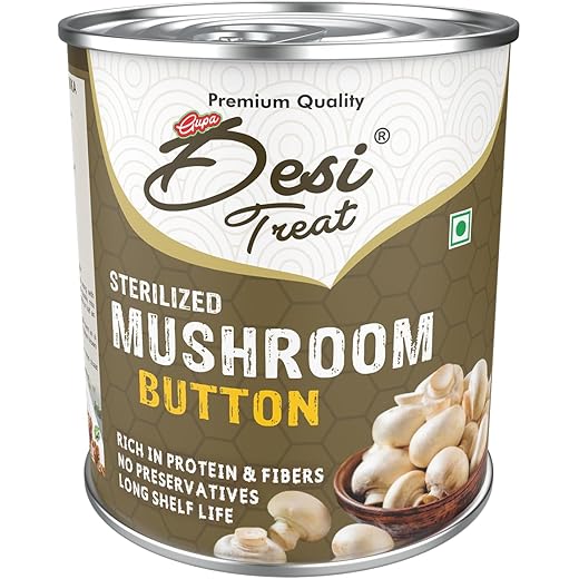 Desi Treat Button Mushroom, 825 g
