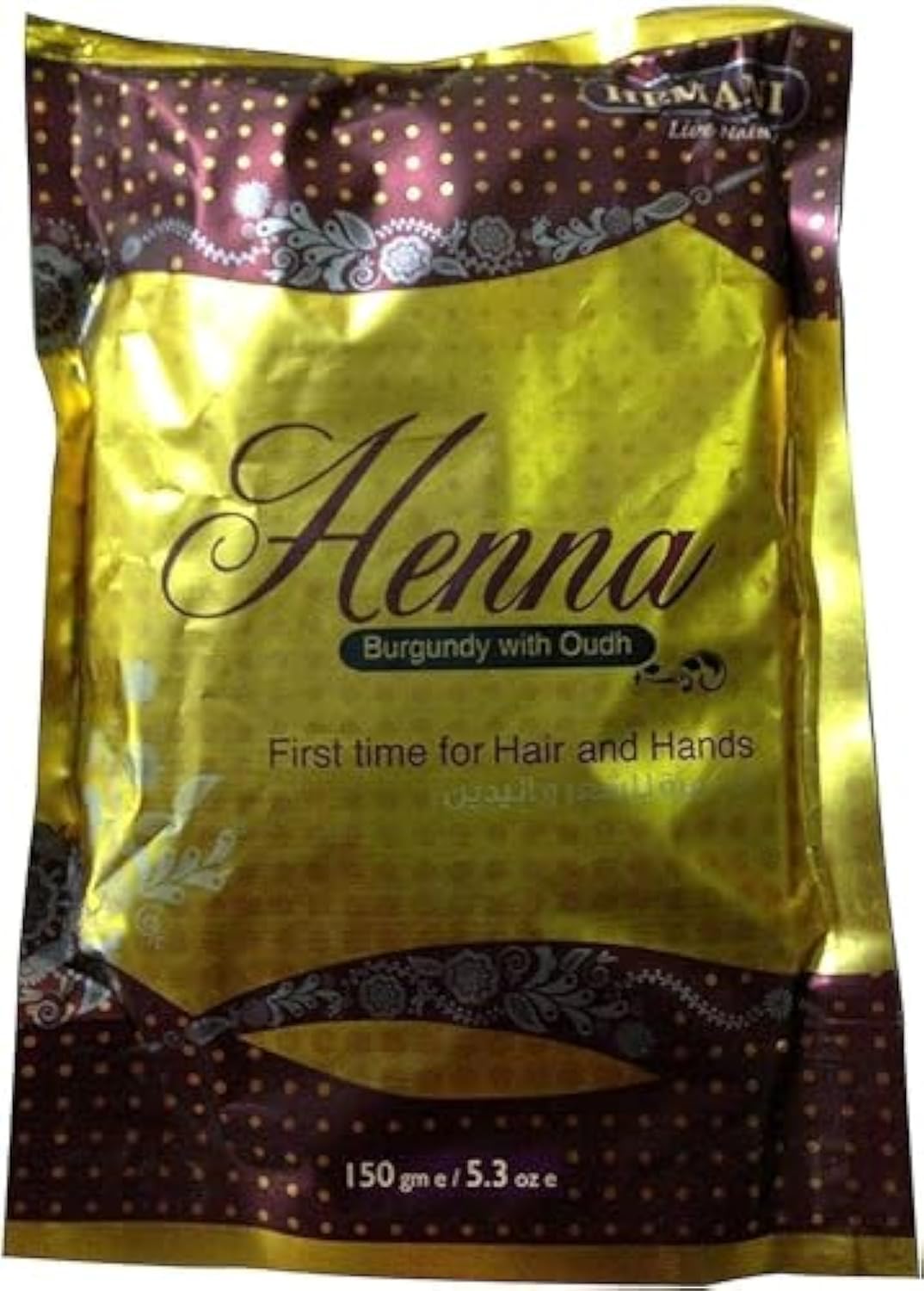 Henna Burgundy with Oudh for hair and hands