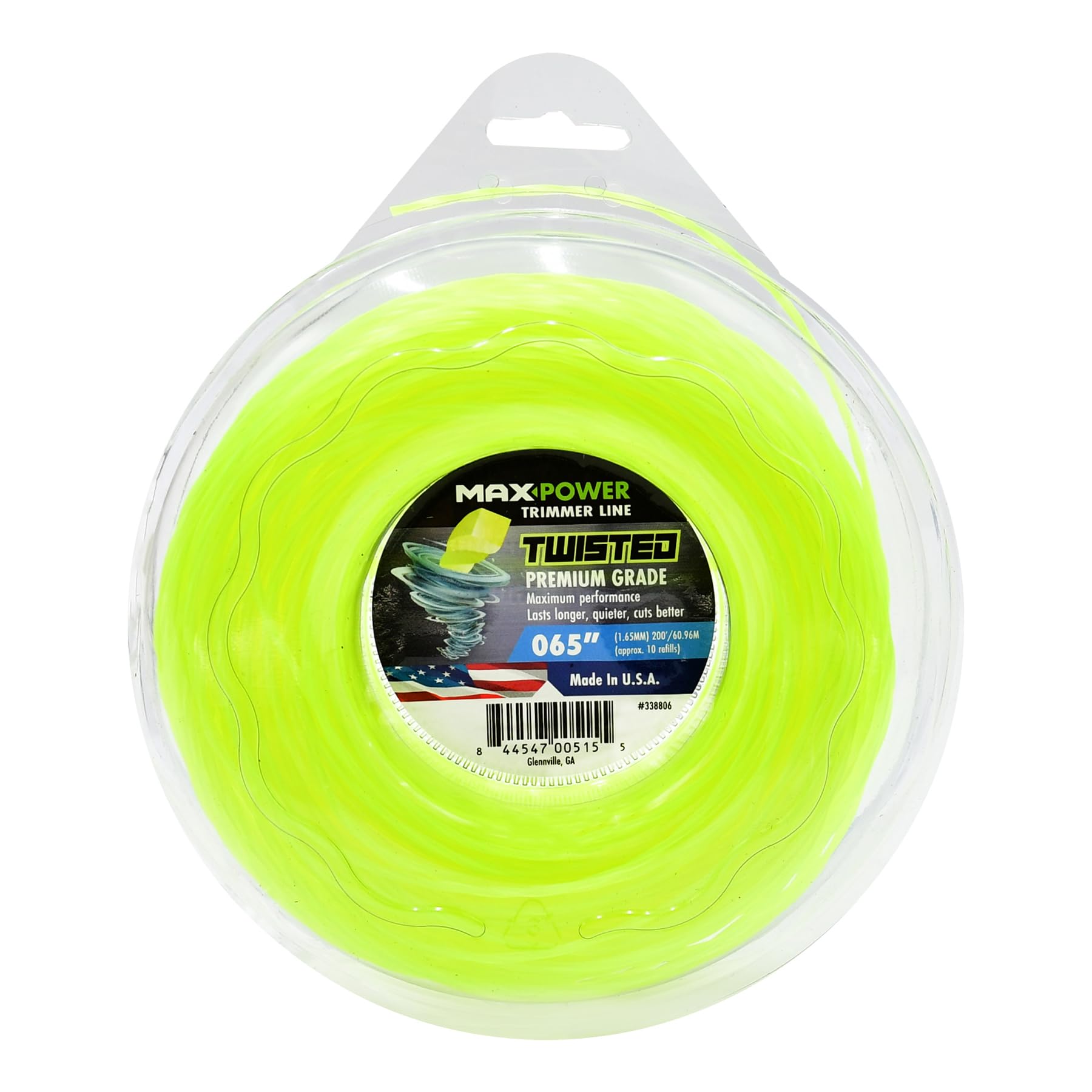Amazon.com : Maxpower 338806 Premium Twisted Trimmer Line .065