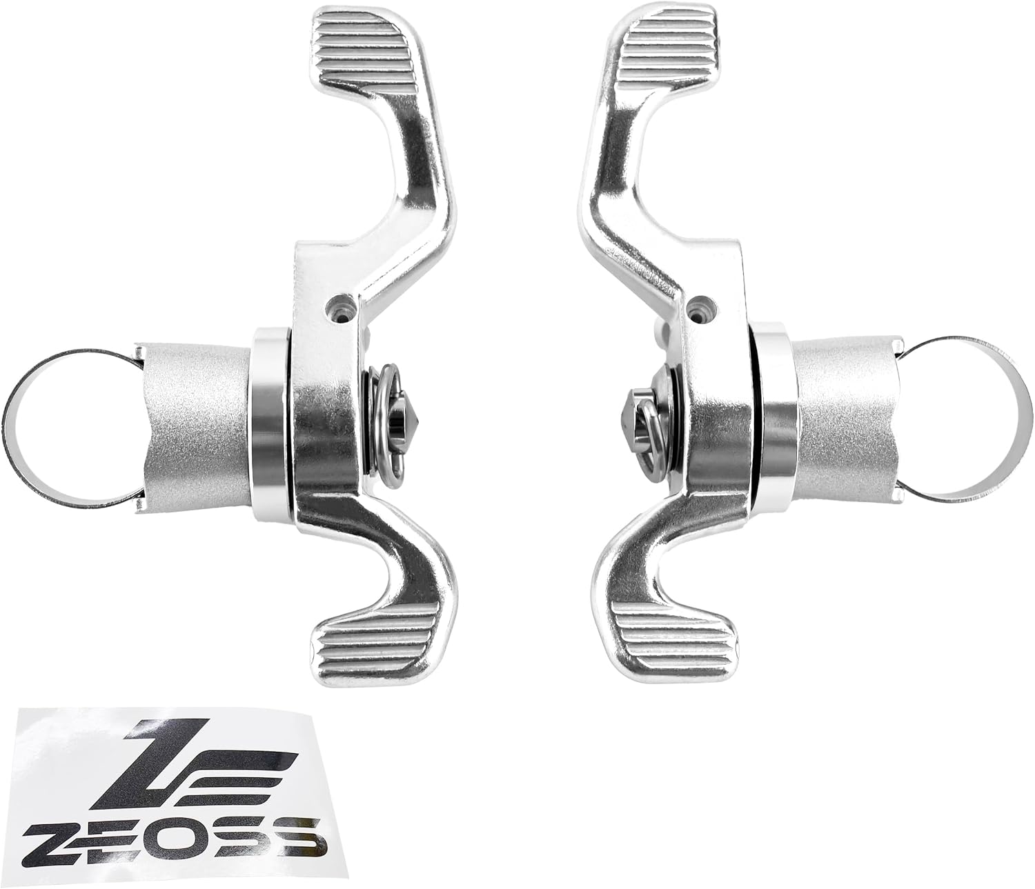 DIA-COMPE ENE WING Retro Multi-Speed Shifter Set Compatible with 11S (Pair), w/ ZEOSS sticker, DP3172-ZEO