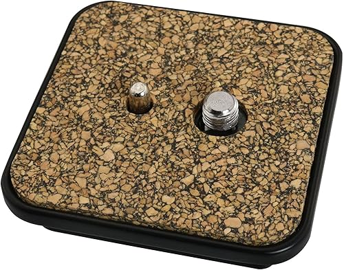 Miniatura 2 de Piezas de montaje de cabeza de placa de liberación rápida de trípode 1.654 in x 1.654 in para V-0554, 6100 6160 7100 FW29T, 200R 800R, V3000 S-4500