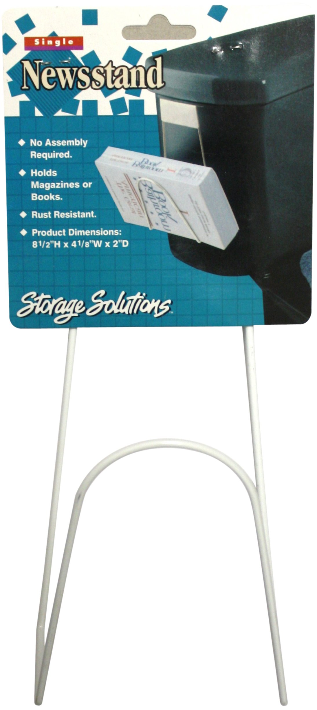 Storage Solutions 0820 Single Newspaper Holder
