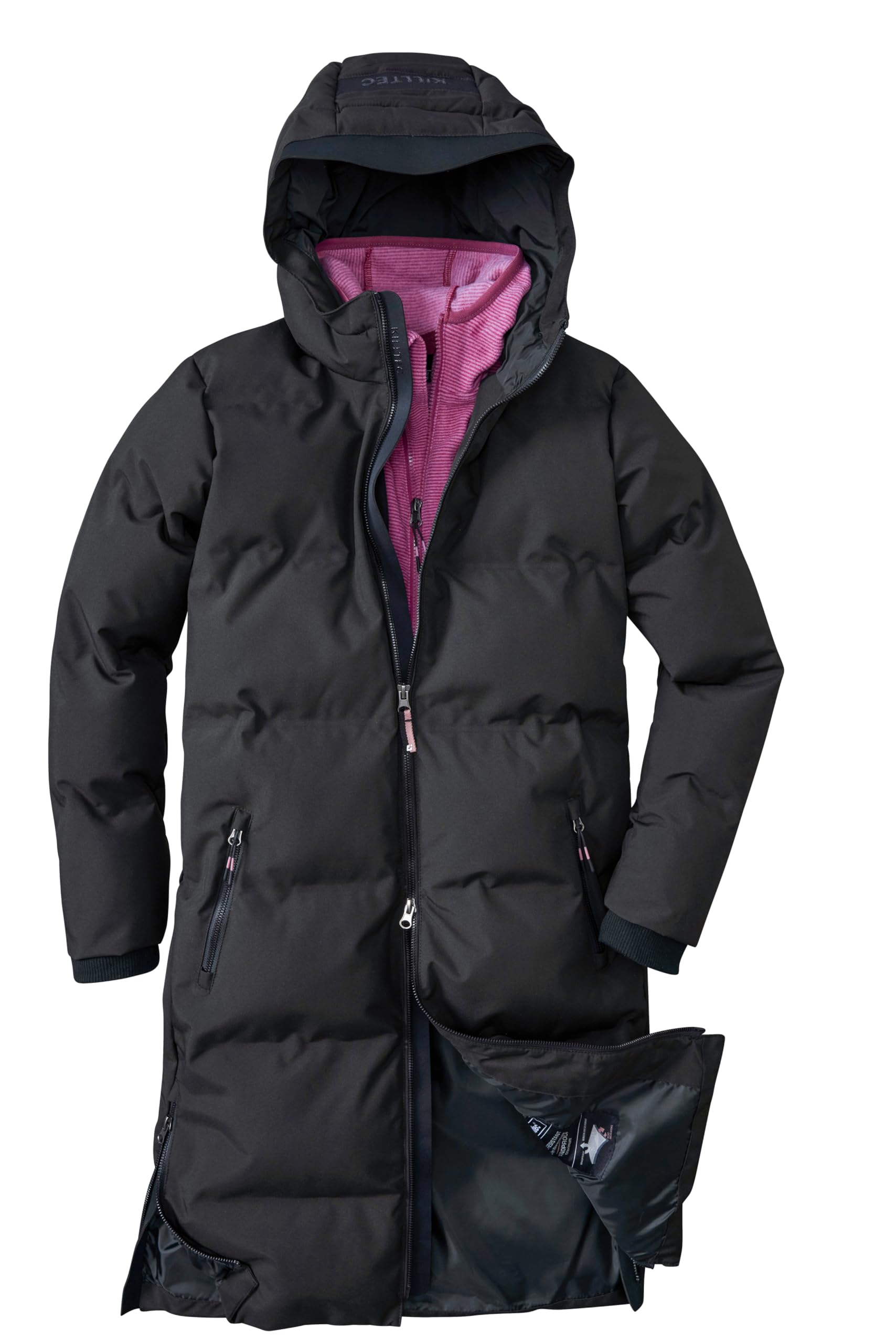 Killtec Kow 237 Grls Qltd Ct Abrigo acolchado/abrigo funcional con aspecto de plumón y capucha Niñas