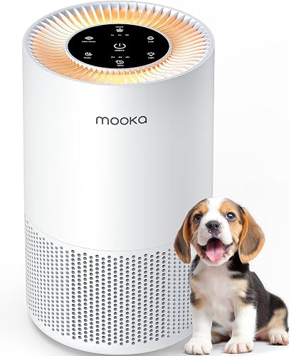 MOOKA H13 True HEPA Air Purifier 1200ft²
