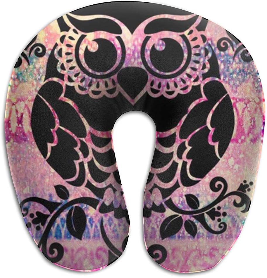 rotolo da collo per aereo rosa