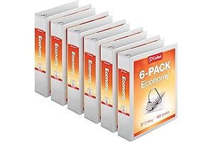 Cardinal Economy 3-Ring Bulk Binders, 3 Inch