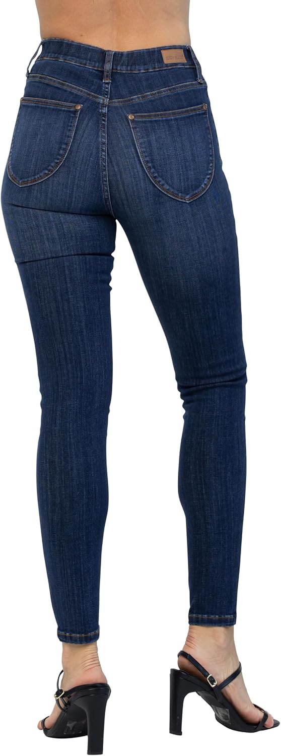 Judy Blue High Waist Patch Pocket Pull-On Skinny Jeans, 88539 - Image 5