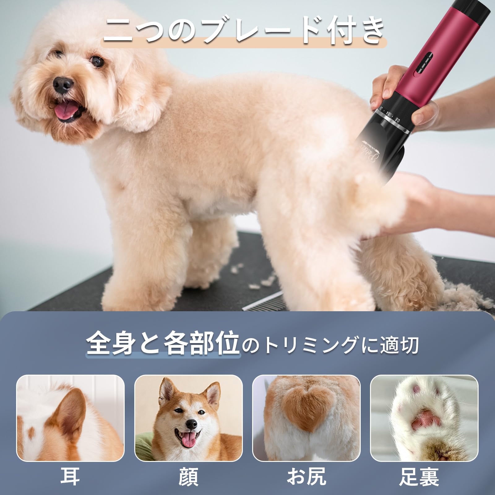 Amazon.co.jp: 【正規品】【20年プロトリマー推奨】Pateker® ペット用