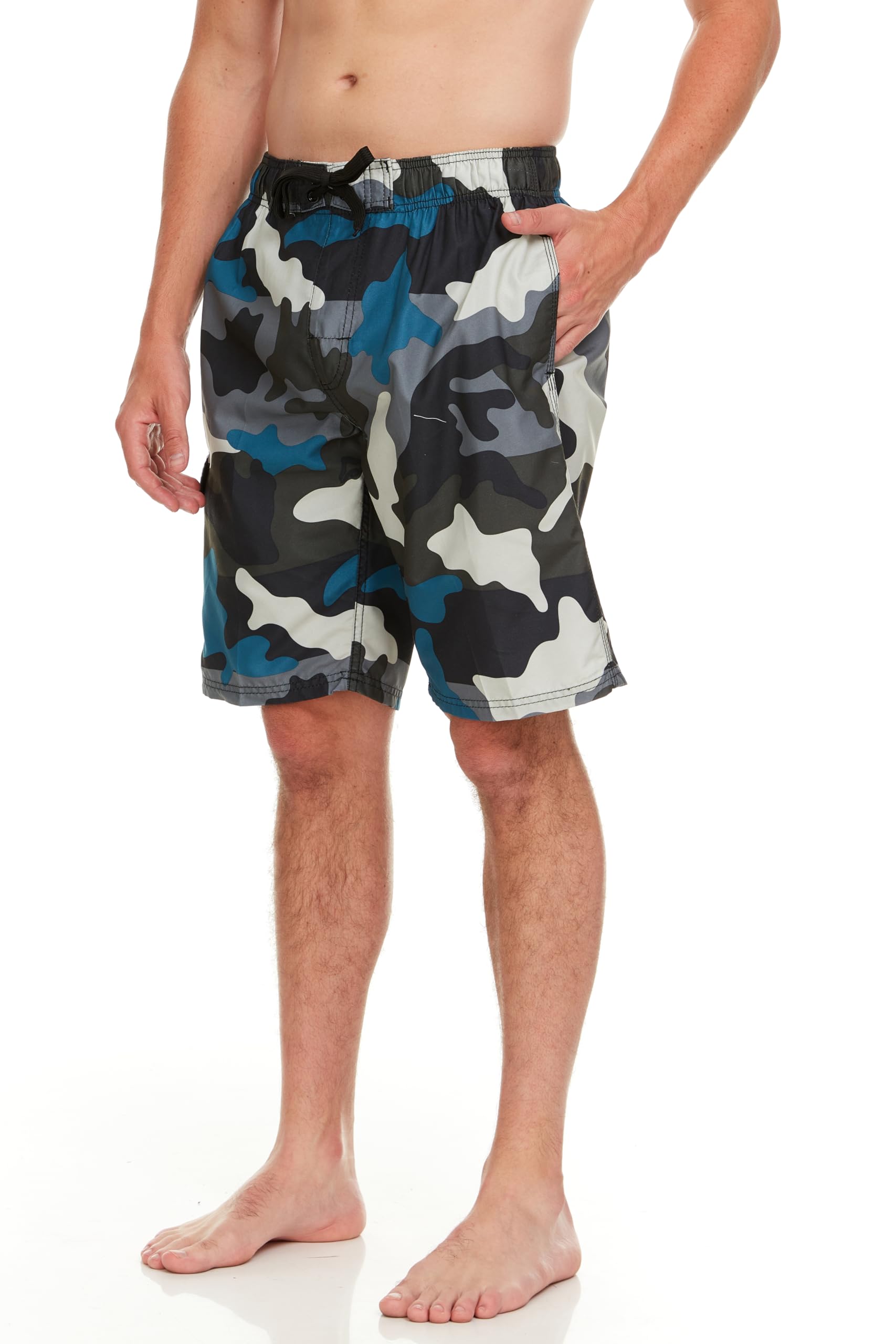 Kanu SurfInfinite Mens Swim Trunks Quick-Dry Bathing Suit Men, 9-inch Inseam (Regular & Extended Sizes)