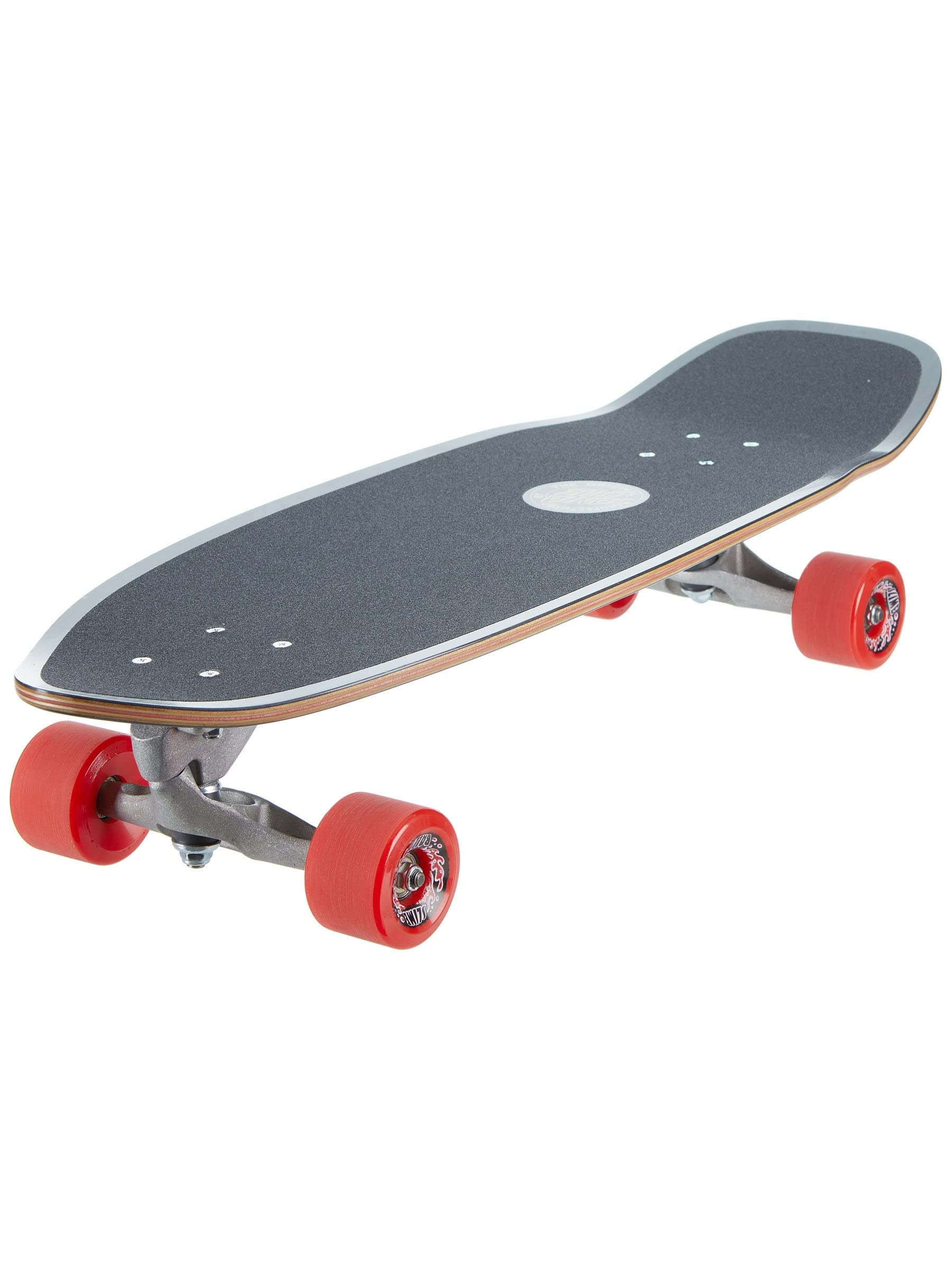 Santa Cruz Surfskate Factory Skateboard complet Flamed Not a Dot Carver Multi 30"