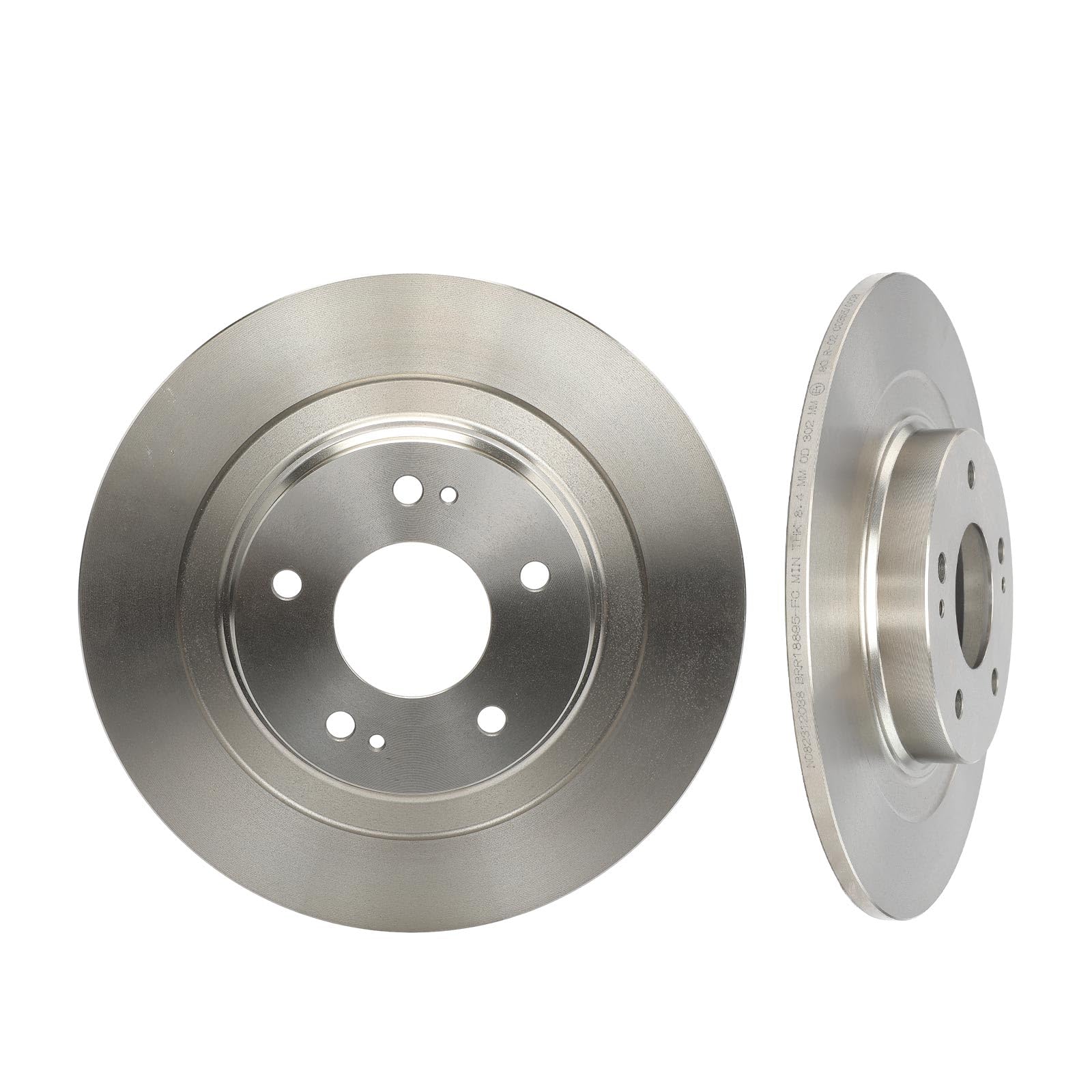 Frankberg 2x Bremsscheiben + 4x Bremsbeläge Hinten 4605B070 | Kompatibel mit Outlander III Van GFW GGW, 4.008E3, ASX Van GAW, ASX GAW, Outlander III GFW GGW ZJ ZK ZL, C4 Aircross