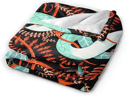 Miniatura 659 de Tijuboni Manta con diseño de tortuga marina y océano, regalos náuticos para mujeres, hombres, niñas, niños y adultos, manta de franela suave para