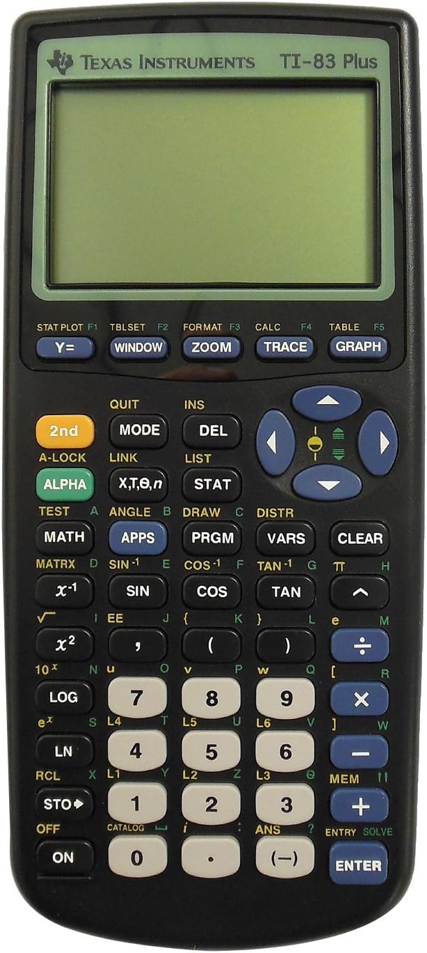 Texas Instruments Ti-83 Plus Graphing Calculator(packaging May Vary)