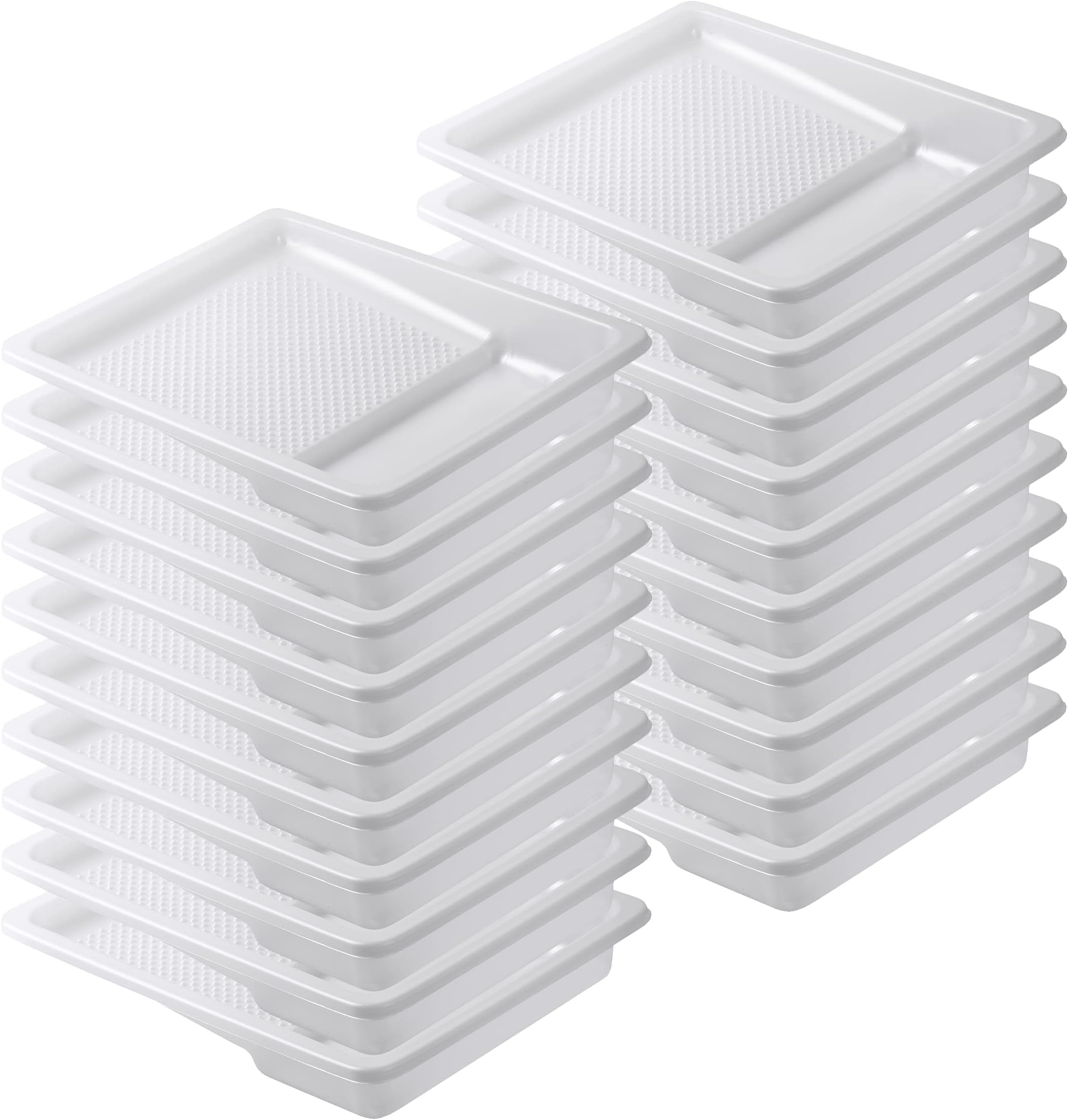 Bates- Paint Tray Liner, 9 Inch, 20 Pack, Paint Pans Trays, Plastic Paint Tray, Disposable Paint Tray, Paint Roller Tray, Paint Trays for Painting Walls, Roller Tray Liners, Paint Pan Liners