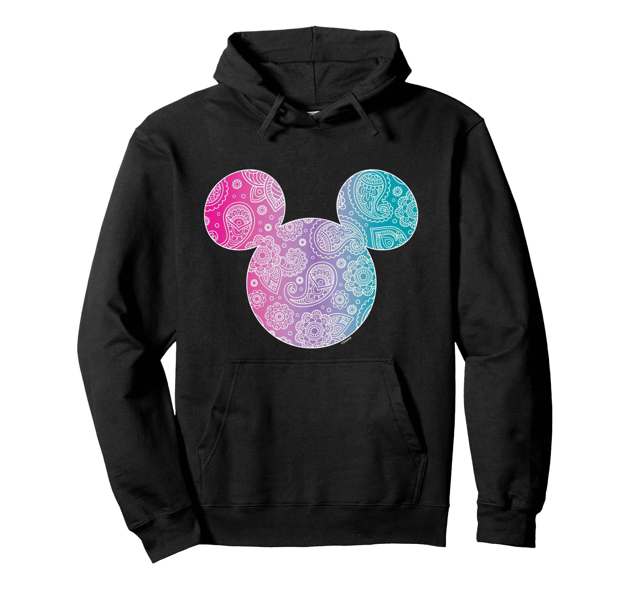 Sweat Mickey Mouse gradient à capuche pour vos sorties urbaines