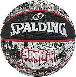 Bola Spalding Basquete Graffiti Preta - Único - Único - Preto