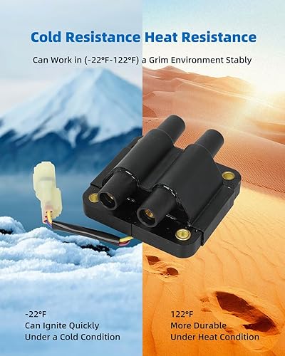 Vista 1906 de ECCPP Bobinas de encendido portátiles de repuesto para automóvil compatibles con Infiniti I30/para Nissan Maxima 3.0L V6 2000-2001 Reemplazo