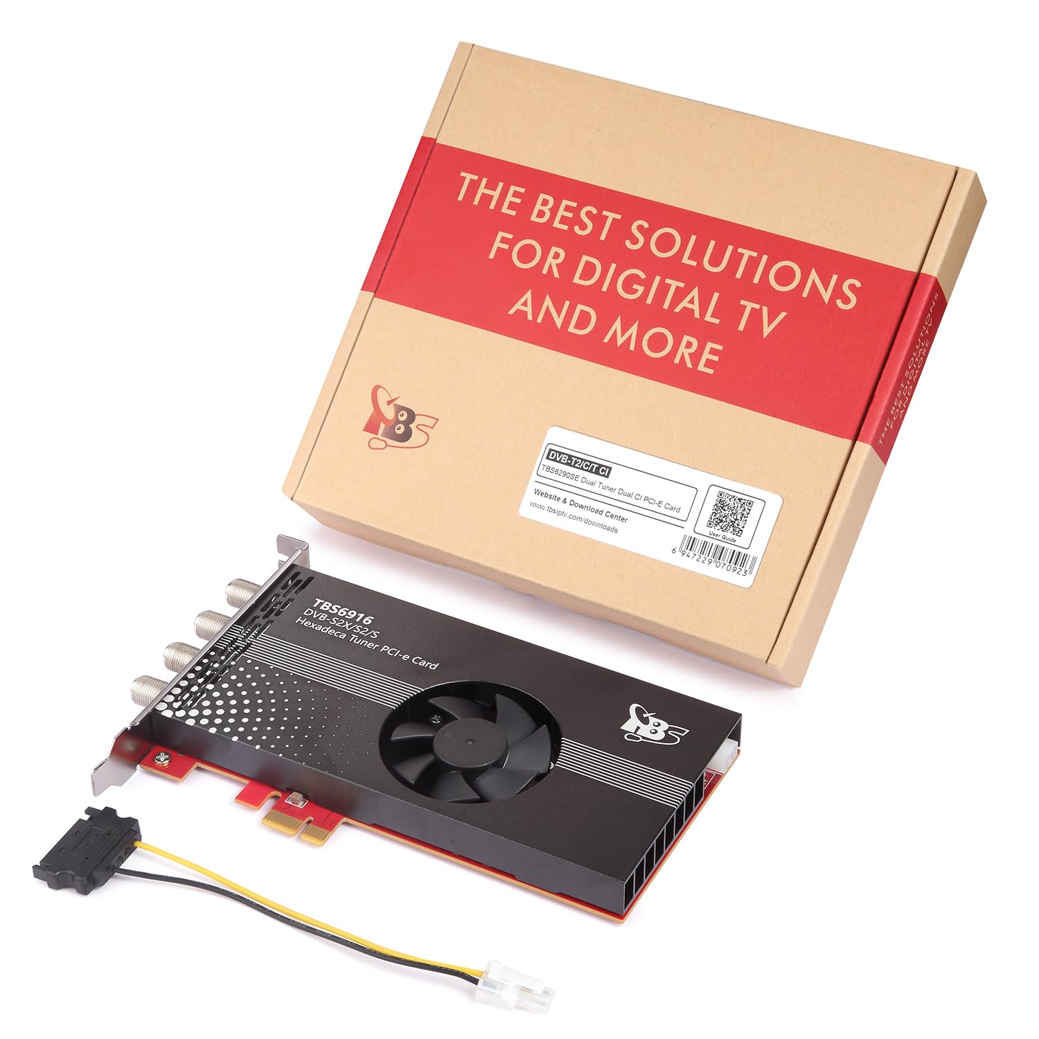 Amazon.com: TBS6916 DVB-S2X/S2/S 16 Tuner PCI Express Card for