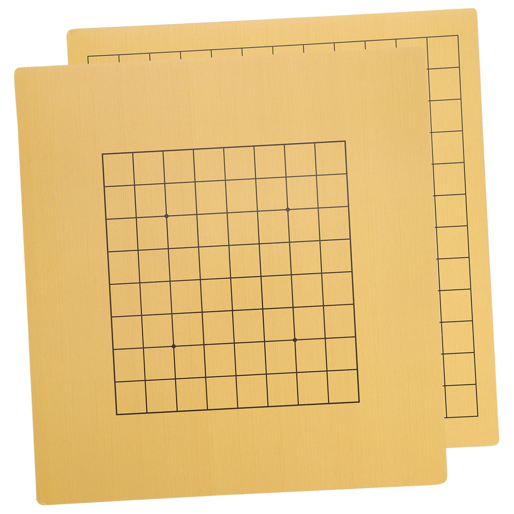Milisten Jeu de Go en Bois 2 Pièces Plateau Pliable Stable, Planche Double Face pour Garçon et Filles et Voyages