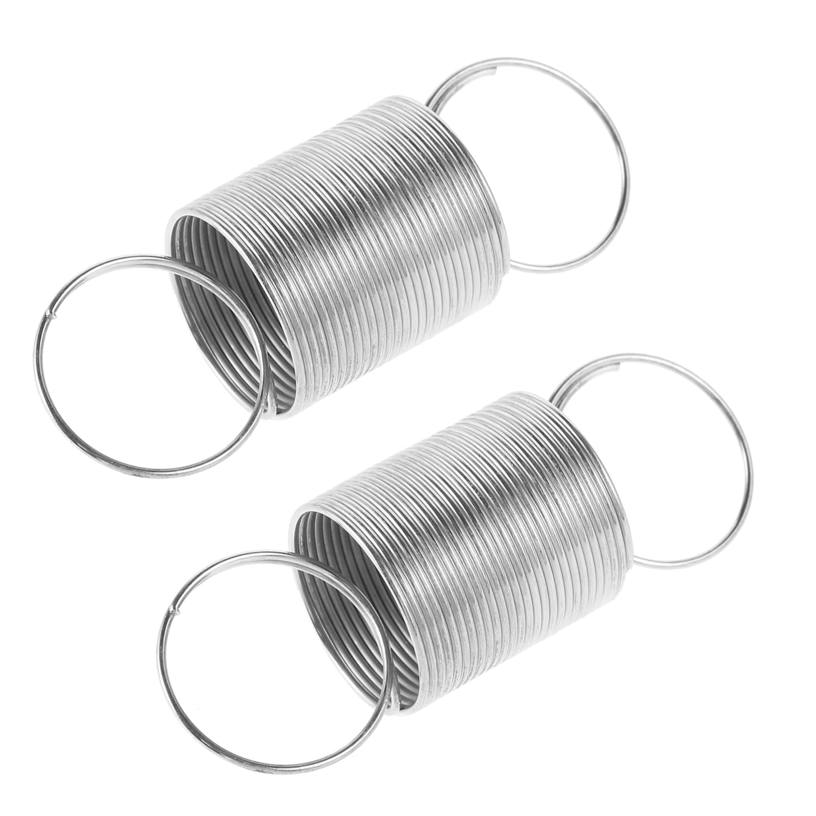 OSOLADY 2pcs Stainless Steel Tension Springs Replacement for Springs Rings Ends Small