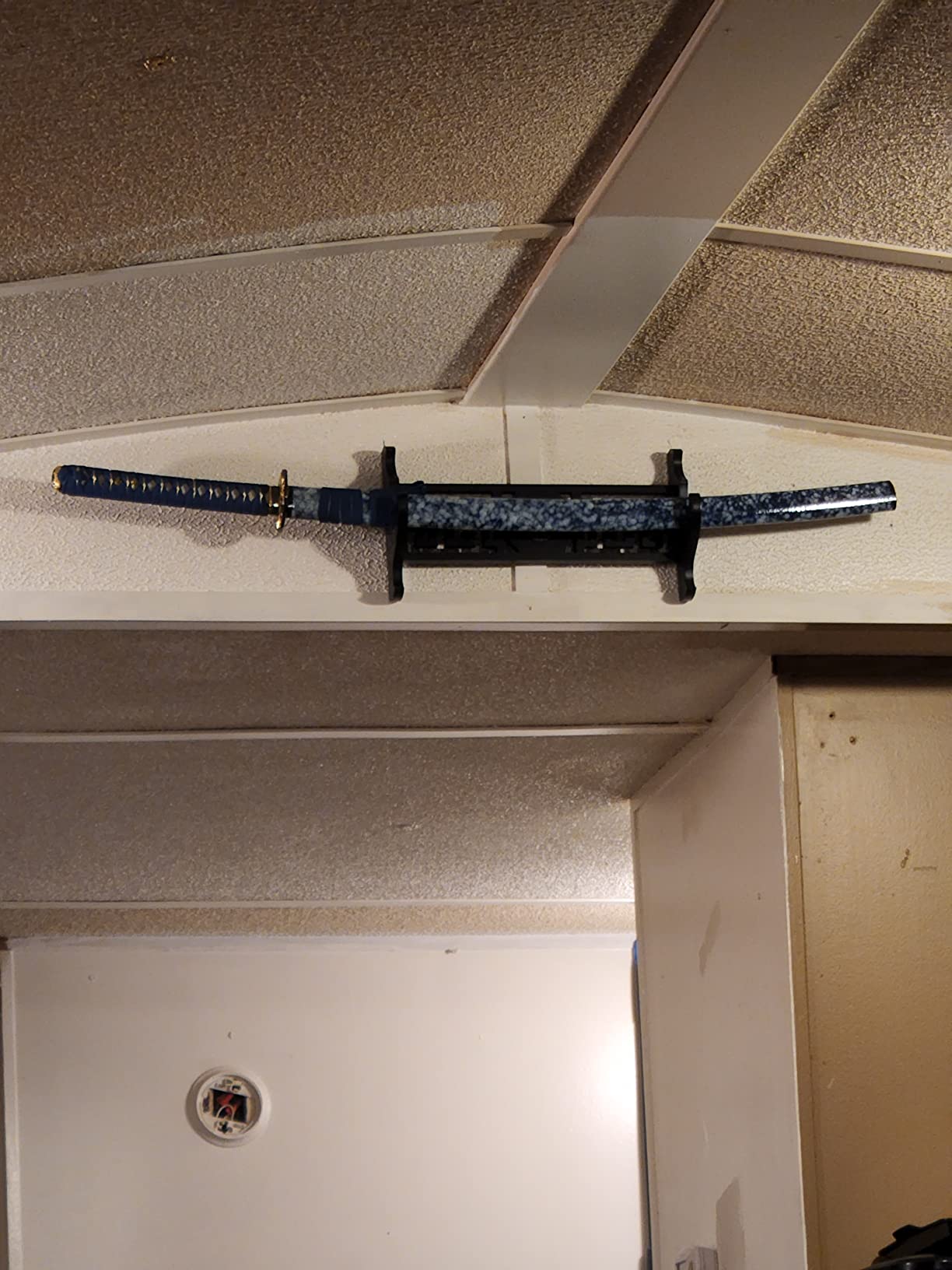 1060 Carbon steel Tachi-Handmade Japanese samurai sword with brown scabbard photo review
