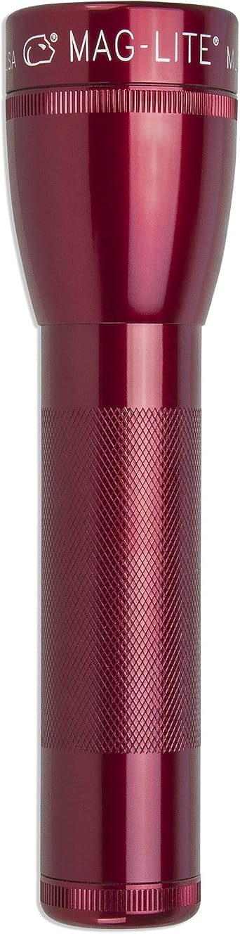 Maglite ML25LT LED 2-Cell C Flashlight, Red - ML25LT-S2036