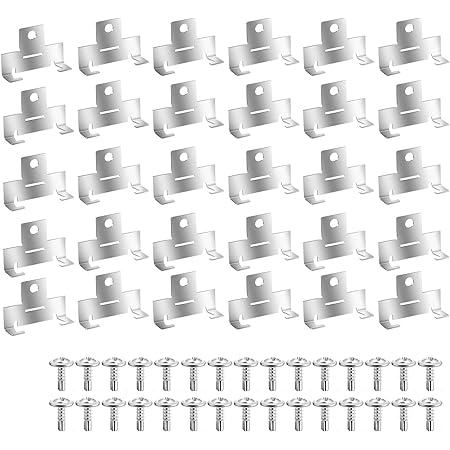 PATIKIL 75x27mm Downlight Spring Clips, 20 Pack Emitting Diode Recessed - View #8