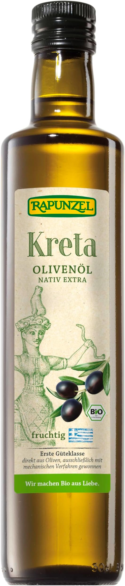 Rapunzel - Crete Olive Oil Extra Virgin 500 ml