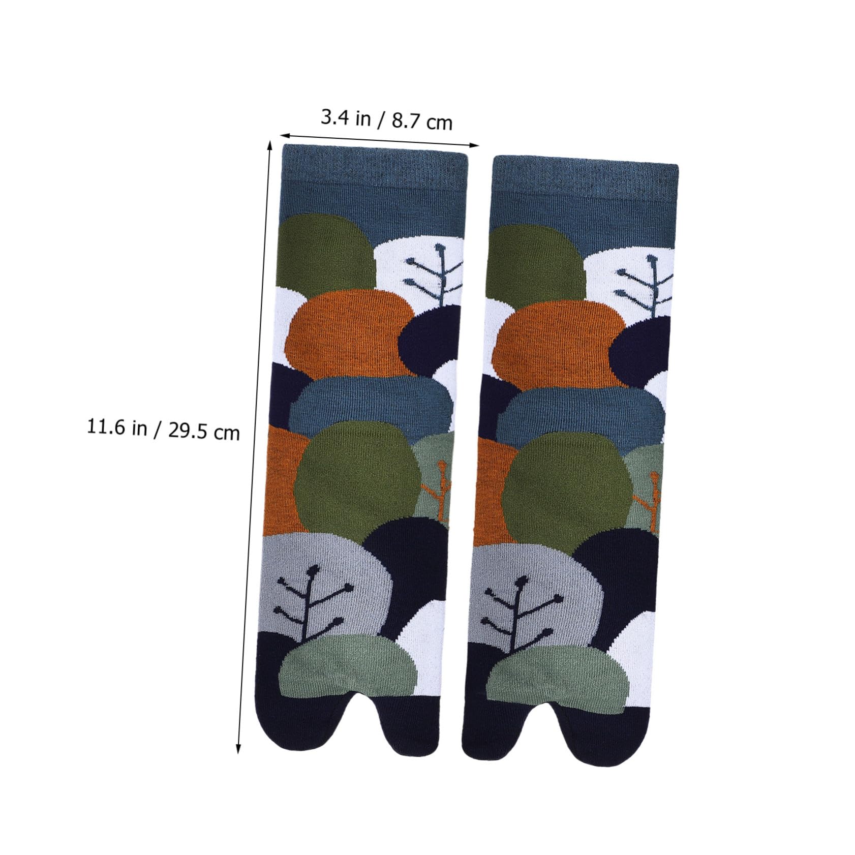 Abaodam 10 Paar Tabi Zehensocken aus Baumwolle für Herren und Damen | Geta Schuhe und Japanische Tabi Schuhe, Atmungsaktiv und Bequem, Leicht und Auszuziehen