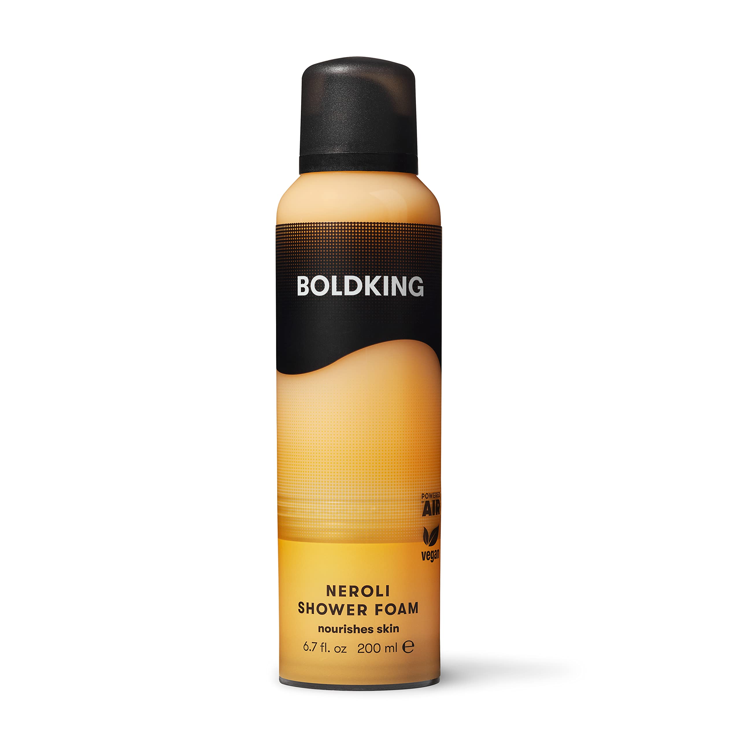 BOLDKINGShower Foam for Men - Neroli - 200ml - Men's Shower Gel - All Skin Types