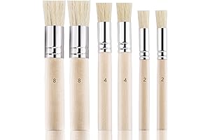 LUTER Multi-Purpose Premium Stencil Brushes for a Perfect Crafts Experience