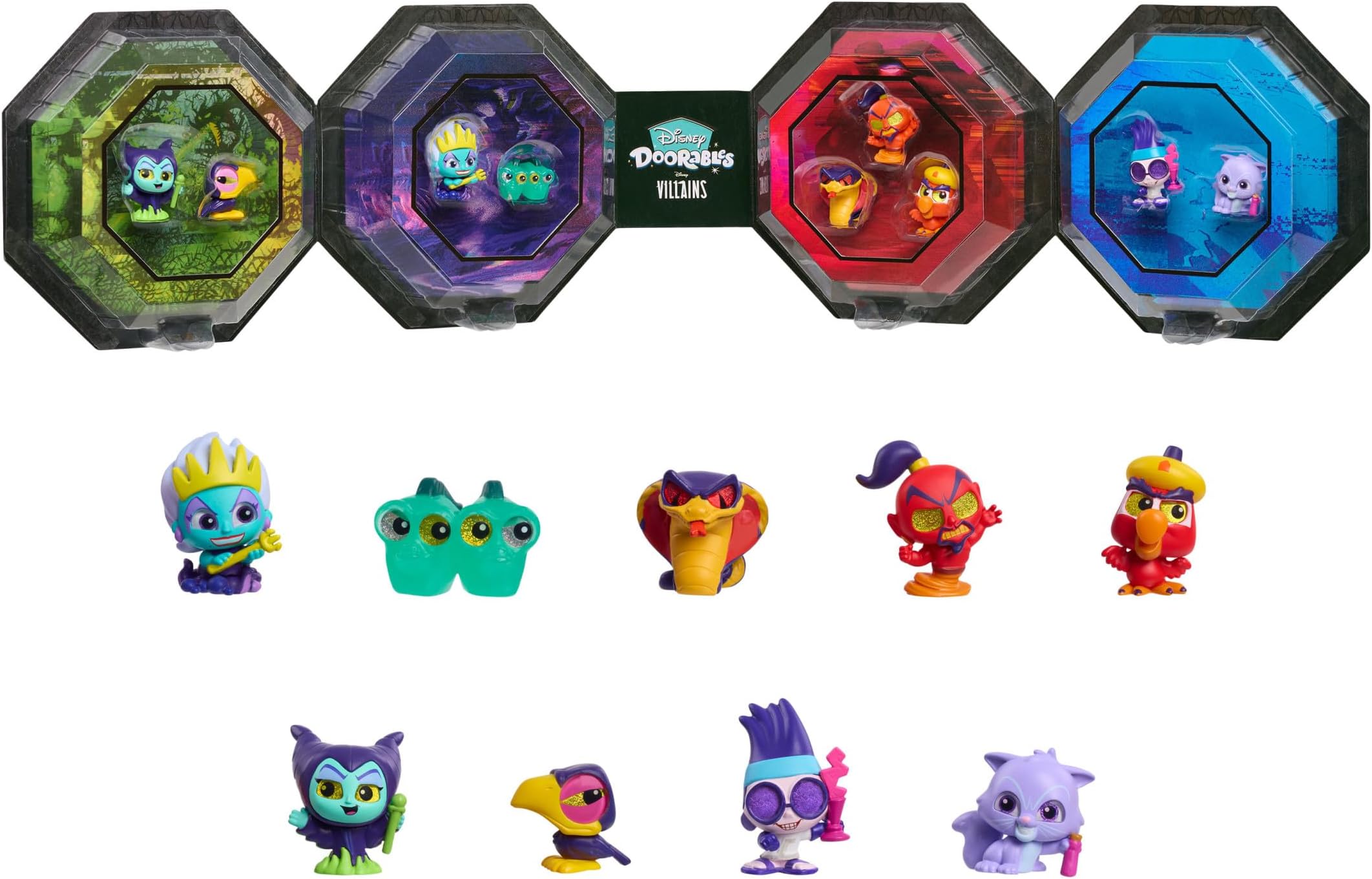 Disney Doorables Disney Villains Collection Peek Collectible Figures Amazon Exclusive Toy for Teens, Adults, Boys, Girls, Kids Ages 5+, Kids Toys