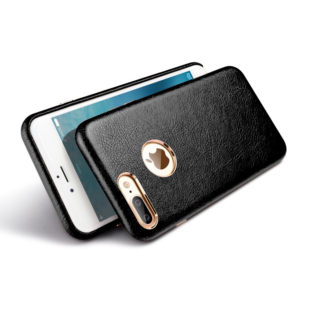 Mtt Apple iPhone 7 Plus Premium Leather Back Case Cover 