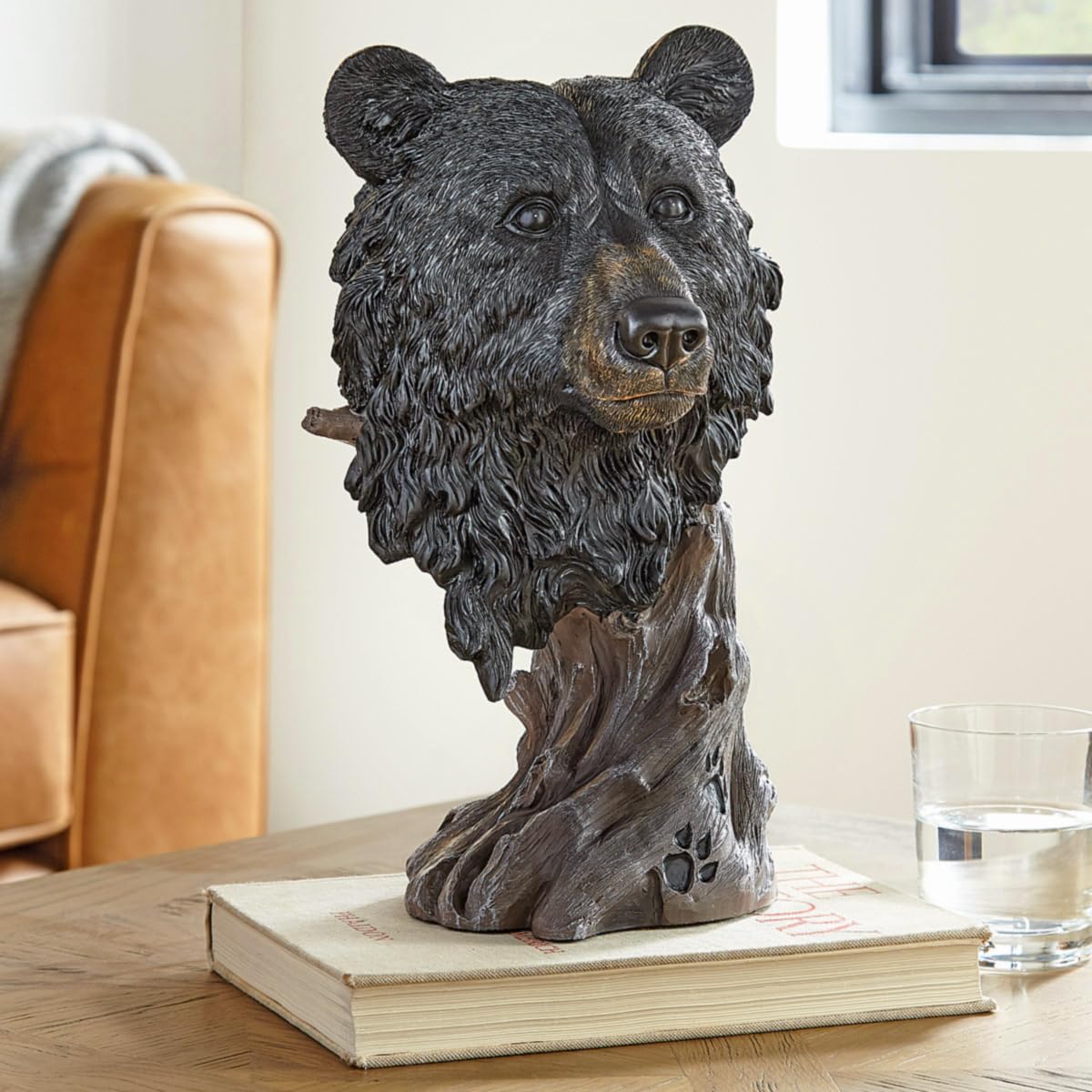 BLACK FOREST DECOR Woodland Bear Sculpture