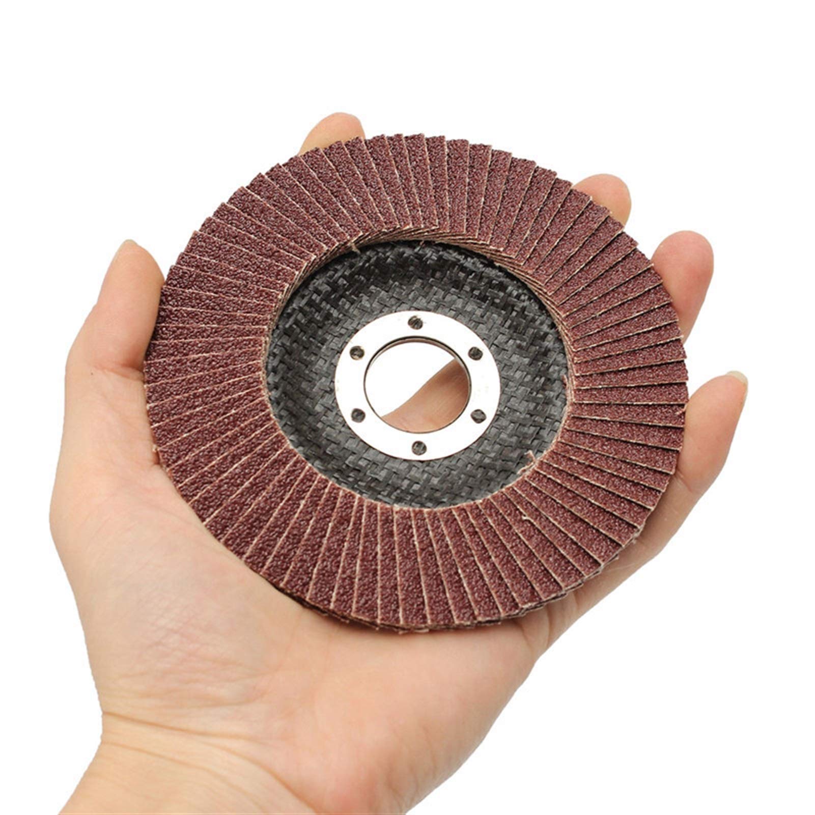 Tarcze listkowe, tarcza szlifierska, 15 sztuk/zestaw profesjonalne tarcze listkowe 115mm 4,5 cala tarcze szlifierskie 40/60/80 ściernice ścierne ostrza do szlifierki kątowej