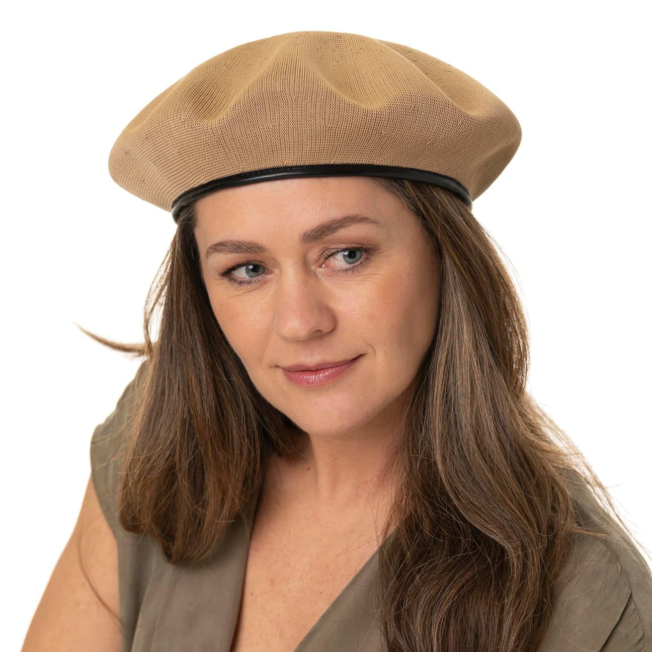 Kangol Boina Tropic Monty Beret Mujer/Hombre - Vasca de Mujer Verano Primavera/Verano