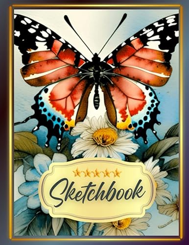 Sketchbook Blank Paper Drawing Pad for Boys and Girls to Practice Sketching and Doodling, Jumbo Sized Pages for Doodles Pad for Kids, Teens, Women