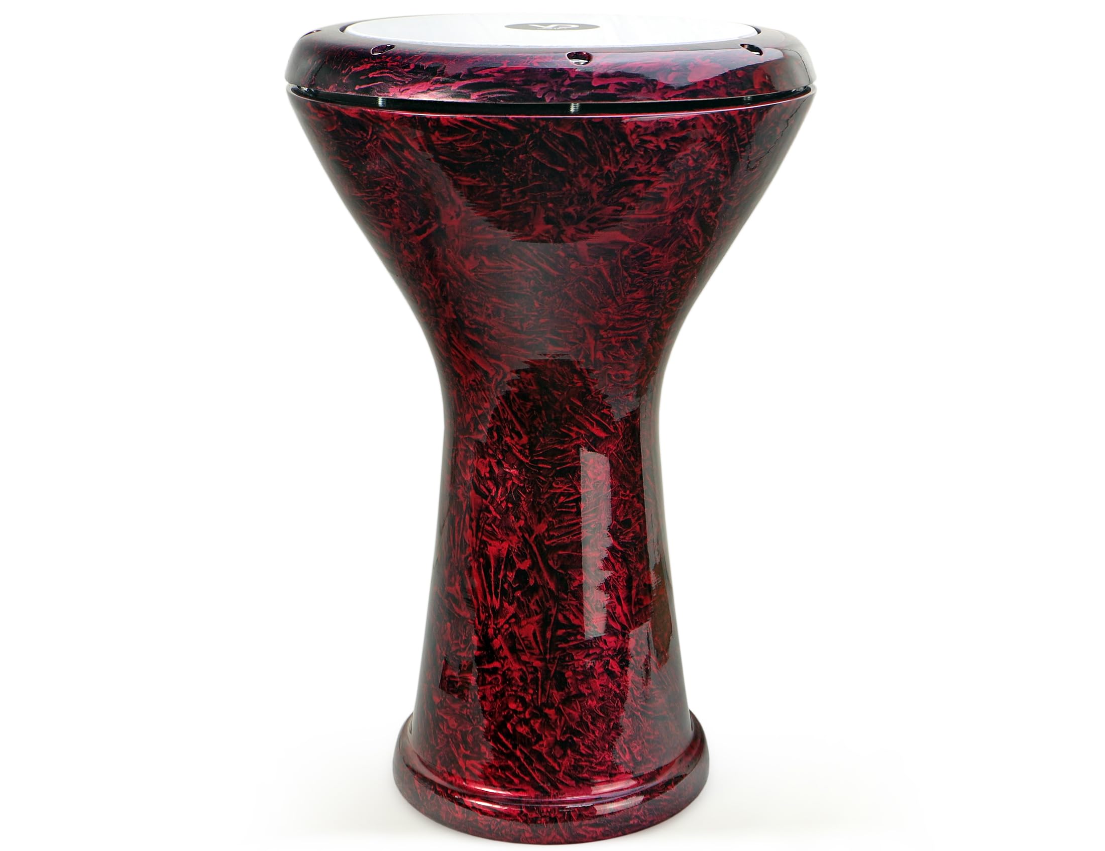 Darbuka Darabuka - Tamburo orientale professionale, in alluminio pressofuso, con accessori 3022-V