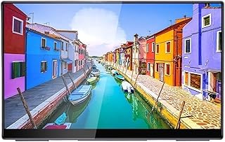 Portable Monitor，Computer Display 13.3" 2K Portable Monitor QHD+ Built-in Battery Wireless Touch External Screen IPS Screen 2560*1600 Resolution Wireless Cast Screen Eye Care Screen，Portable Laptop Mo