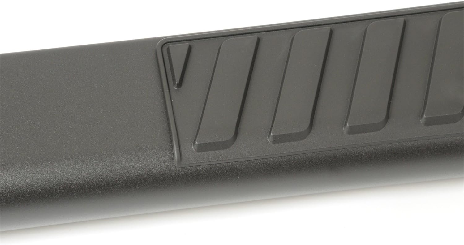 Dee Zee DZ16111 6" Oval Texture Black Steel Side Steps