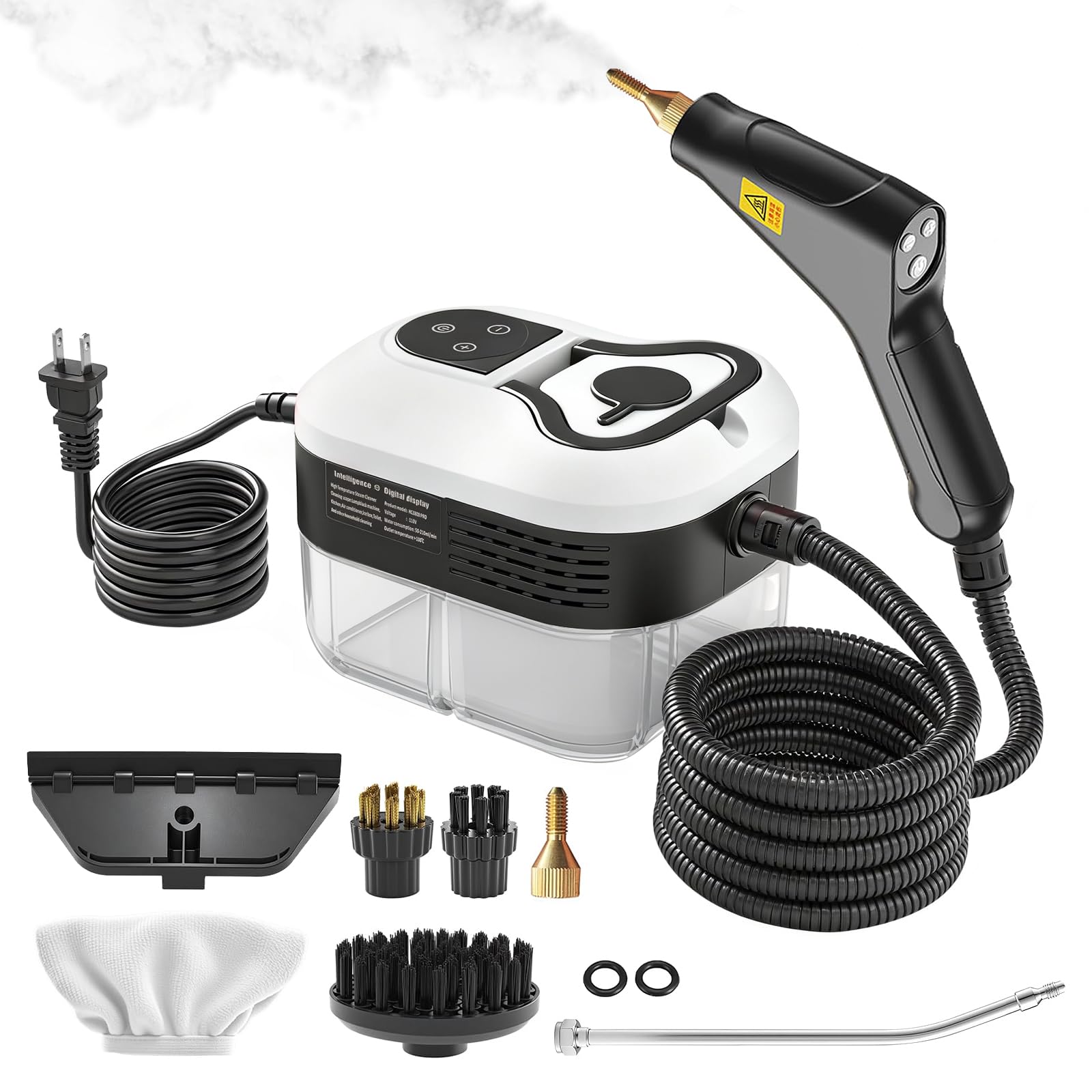 Amazon.com - Powerful 2500W Handheld Steam Cleaner,15s Fast Heat