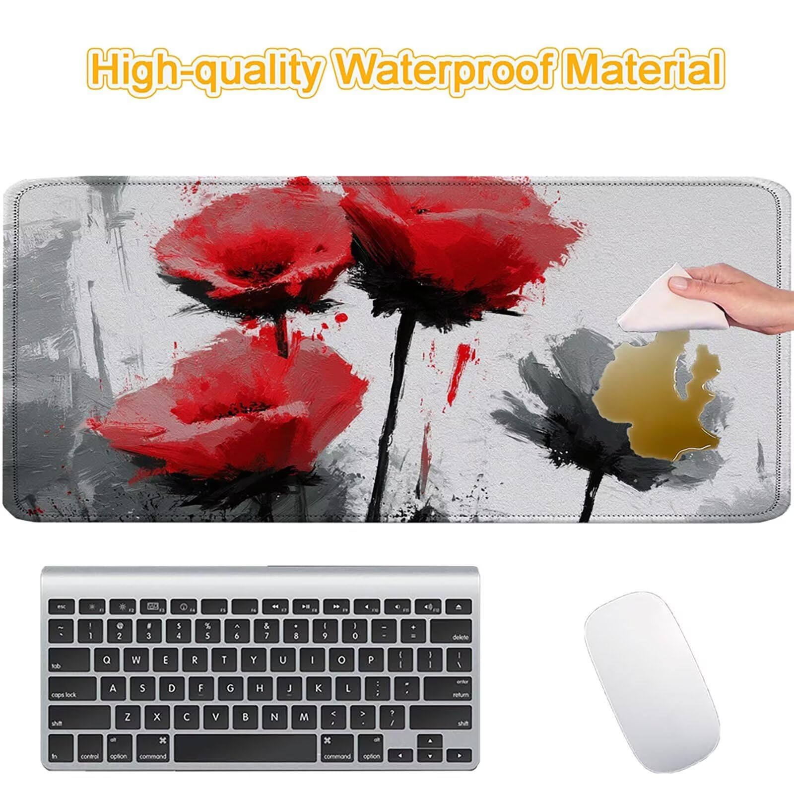 Tappetino Mouse 900x450mm | Superficie Ultra-Liscia, pianta 0-z676