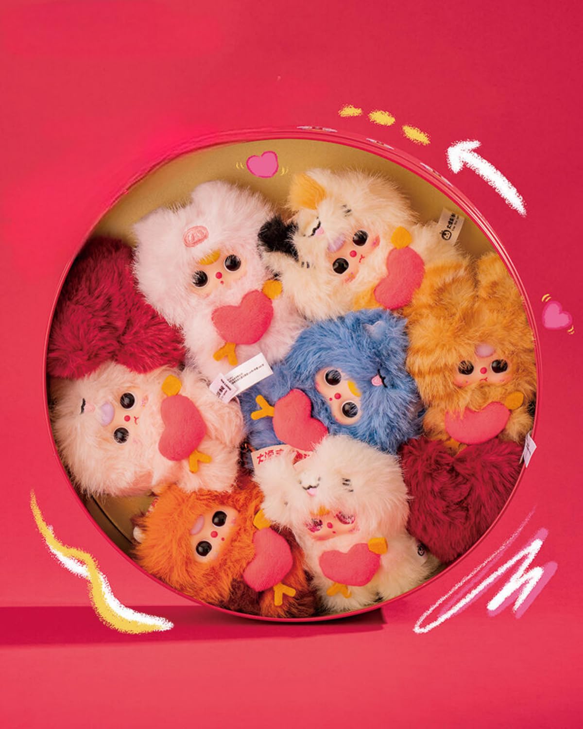 Amazon.co.jp: Baby Three キューピッドシリーズ ぬいぐるみブラインド