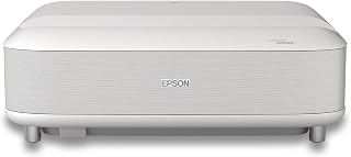 Epson Lifestudio Grand EH-LS670W | Smarter Ultrakurzdistanz-Laserprojektor-TV | Heimkino 4K PRO‑UHD | 3.600 Lumen | AI Imaging | Sound by Bose | Google TV | 120''-Projektionsfläche | 5 Jahre Garantie