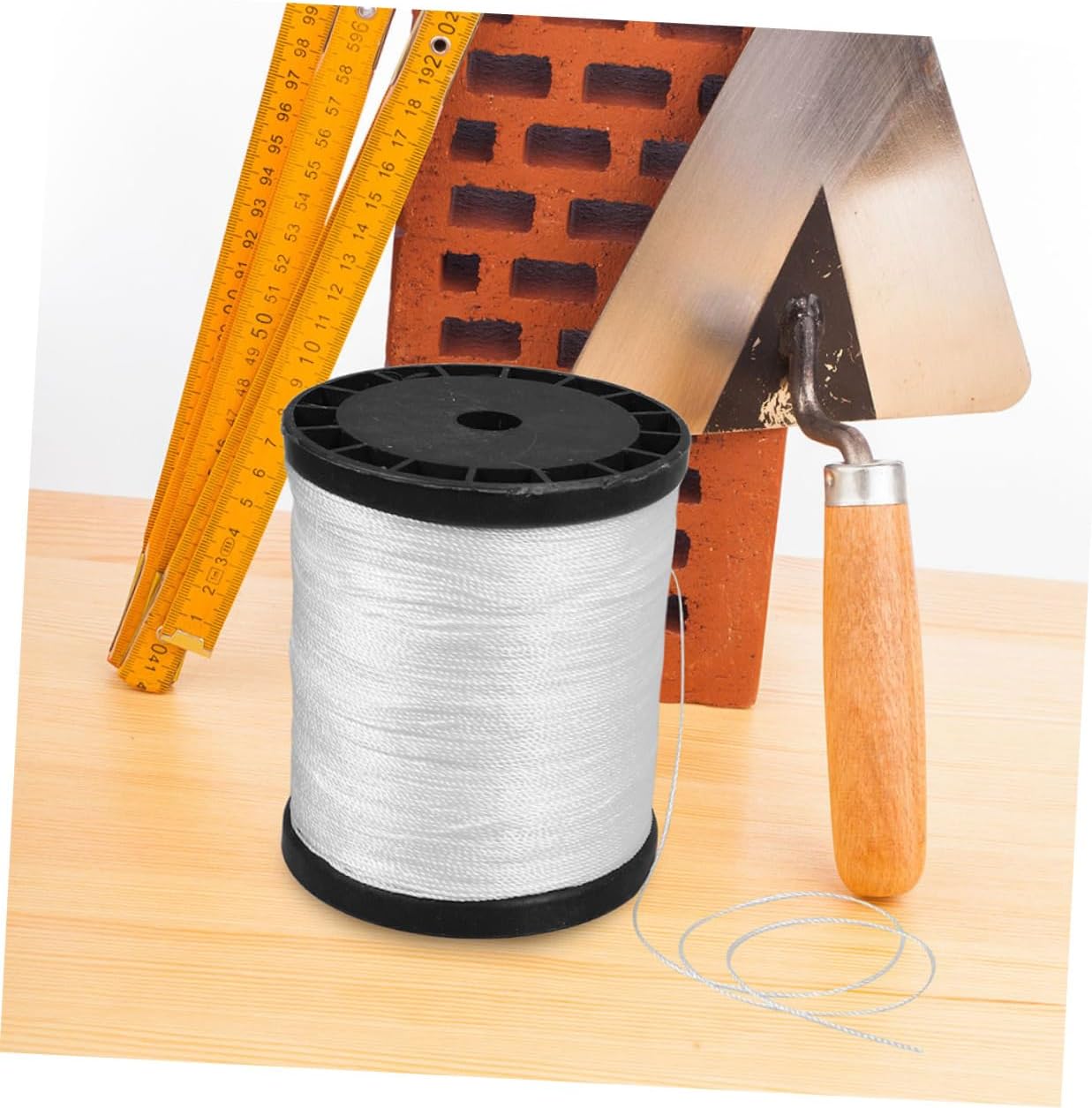 ABOOFAN 3 Rolls of Construction Nylon String Line: Masonry Twine for Building Sites Bricklaying Outdoor Projects - Nylon Cord for Various Construction Needs
