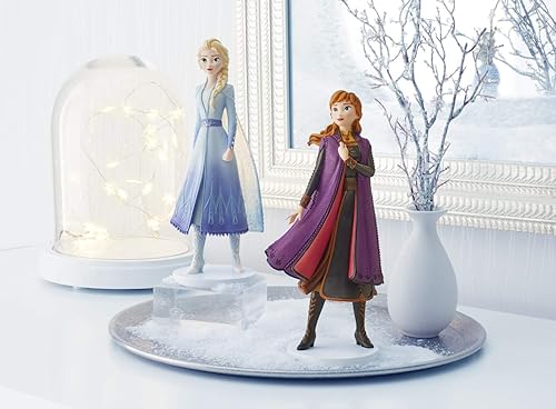 Miniatura 5 de Enesco 6005682 Disney Showcase Frozen II Anna - Figura de Anna, 8.31 pulgadas, multicolor