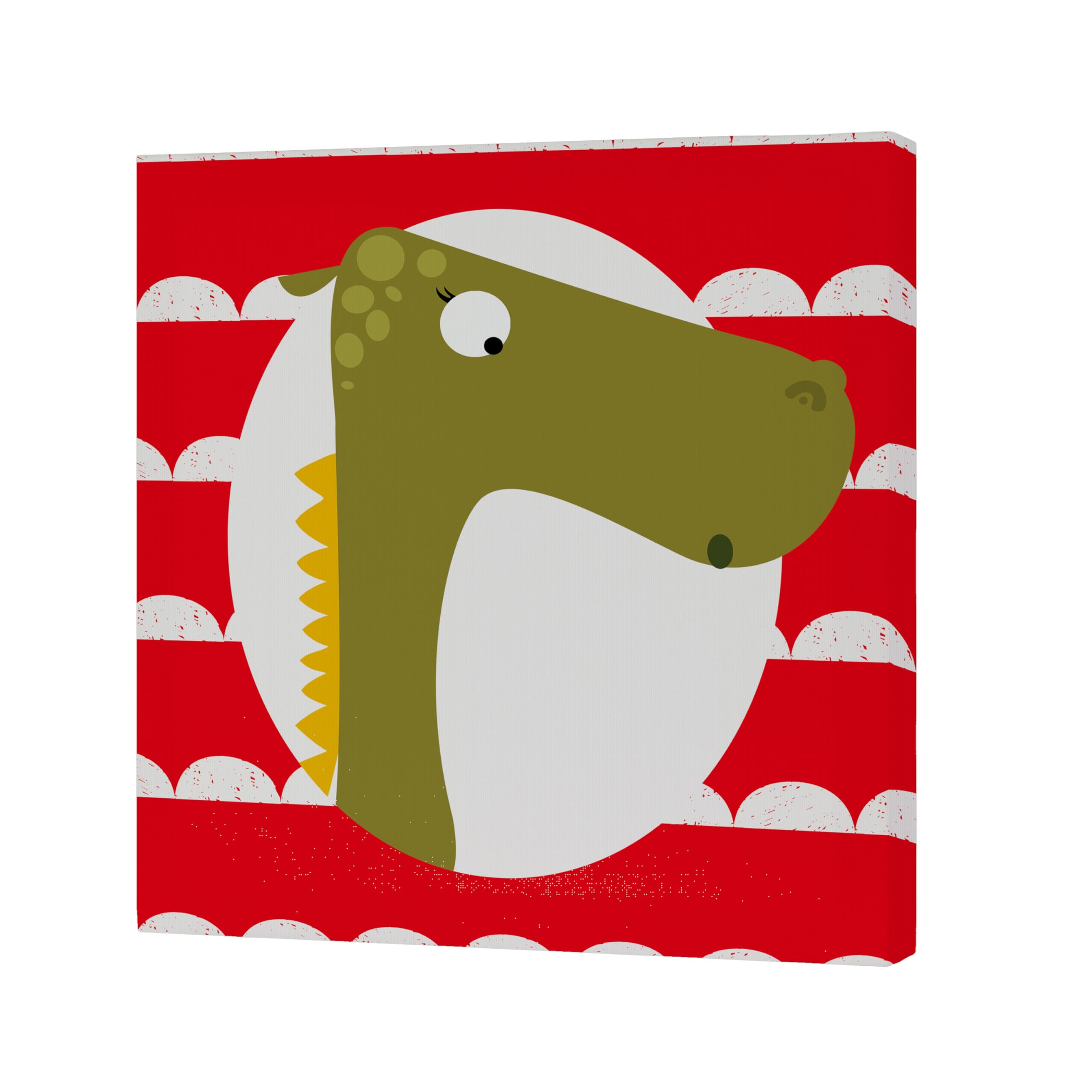 Dragon Lienzo de pared compacto de 27x27 cm para tapar imperfecciones y decorar cuartos