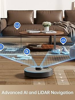 DREAME D10s Plus Robot Vacuum and Mop - Advanced Cleaning Power