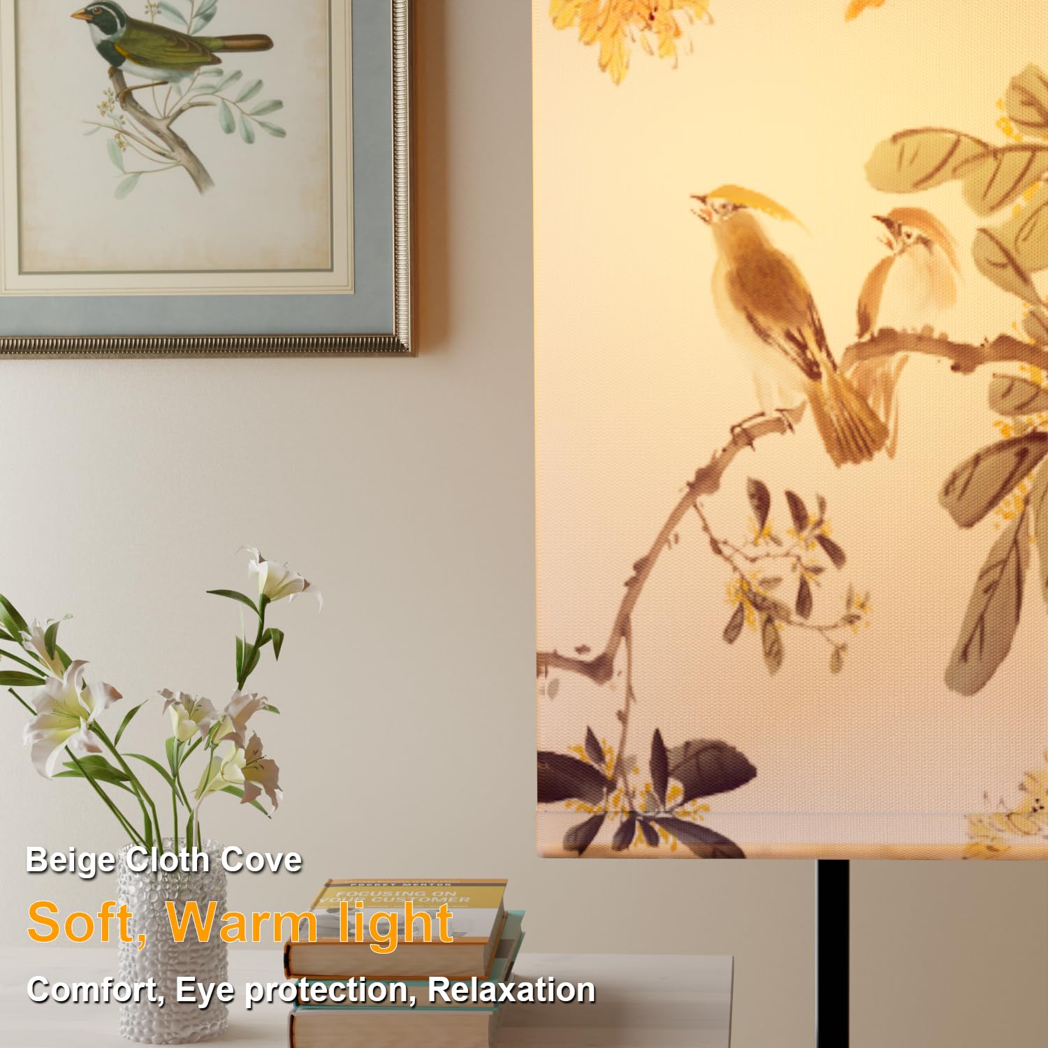 Set di 2 Lampade da Comodino Touch, Abat Jour da Comodino | Con 2 Porte di Ricarica USB, Dimmerabile, 3 Temperature di Colore, Lampada da Tavolo per Camera da Letto e, Lampadina Inclusa